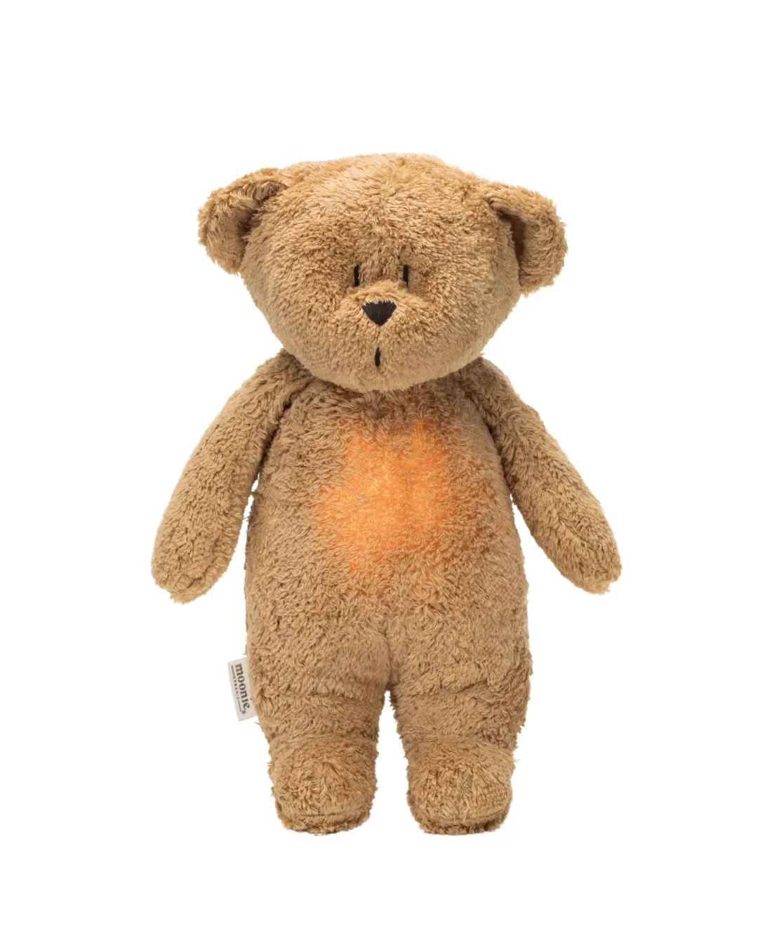 Moonie - szumiący miś organic z lampką Natur