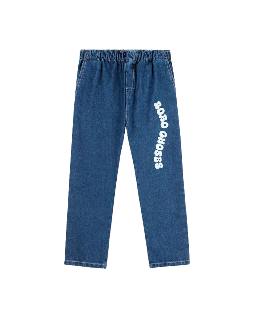 BOBO CHOSES - spodnie jeansowe Wavy Bobo Choses blue niebieskie BOBO CHOSES - spodnie jeansowe Wavy Bobo Choses blue niebieskie