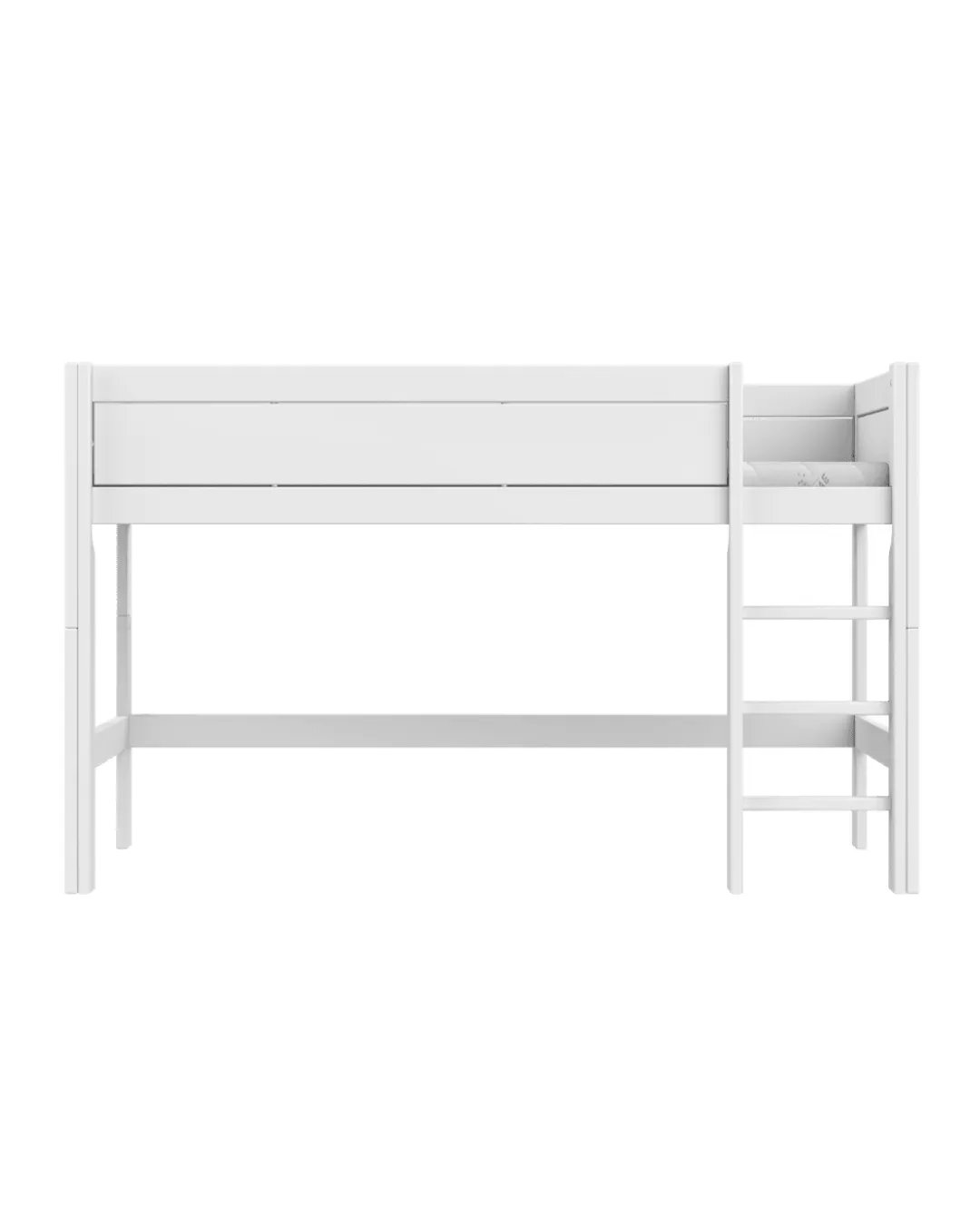 LIFETIME Kidsrooms - łóżko Mid Sleeper z drabinką o wysokości 128 cm White Standard LIFETIME Kidsrooms - łóżko Mid Sleeper z drabinką o wysokości 128 cm White Standard
