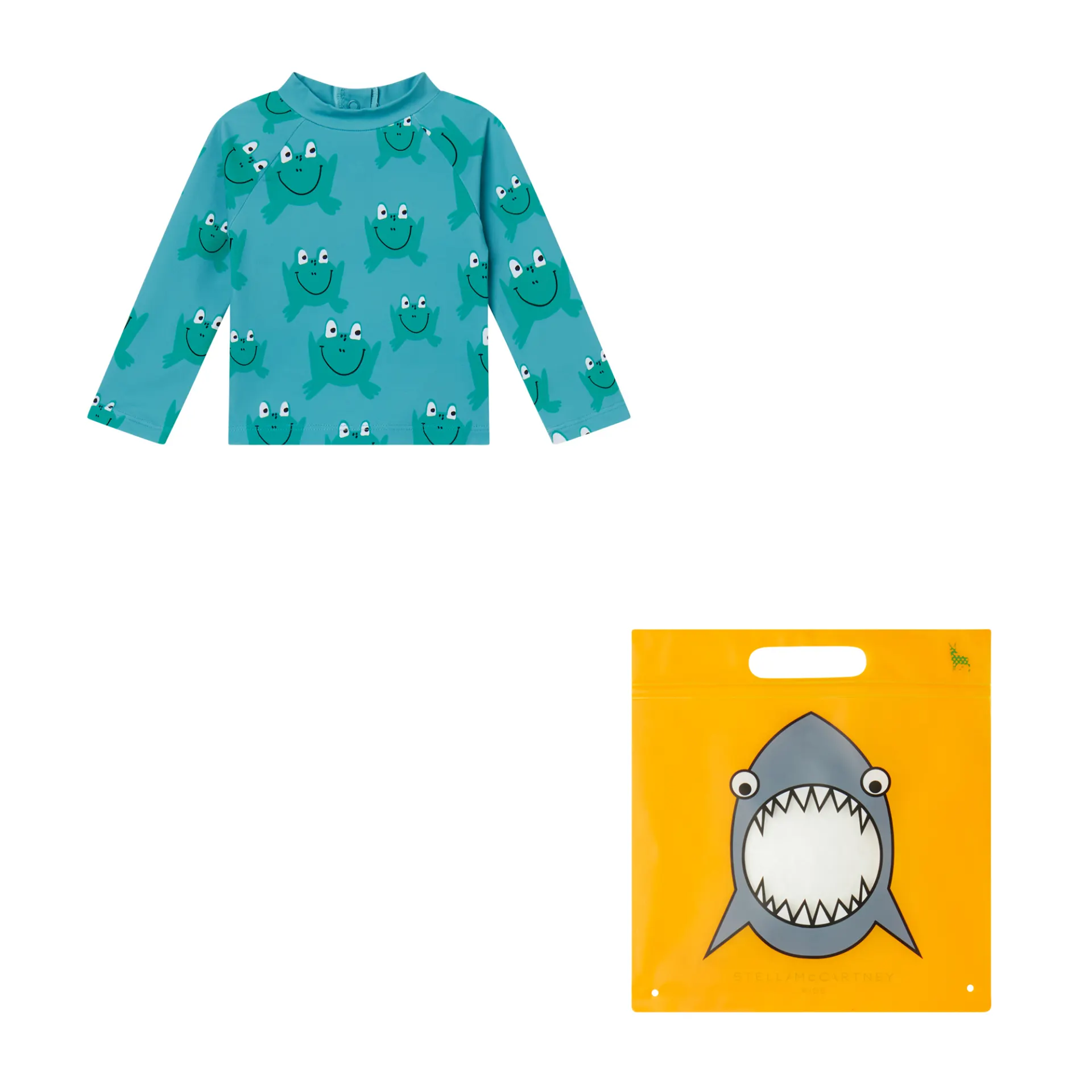 Stella McCartney - stylizacja kąpielowa dla malucha Frogs