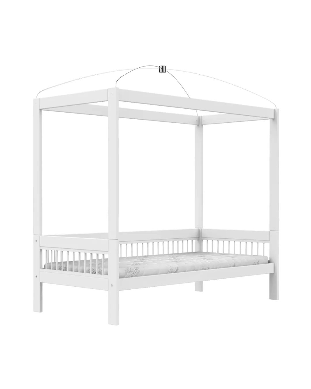 LIFETIME Kidsrooms - łóżko z baldachimem Breeze White Premium LIFETIME Kidsrooms - łóżko z baldachimem Breeze White Premium
