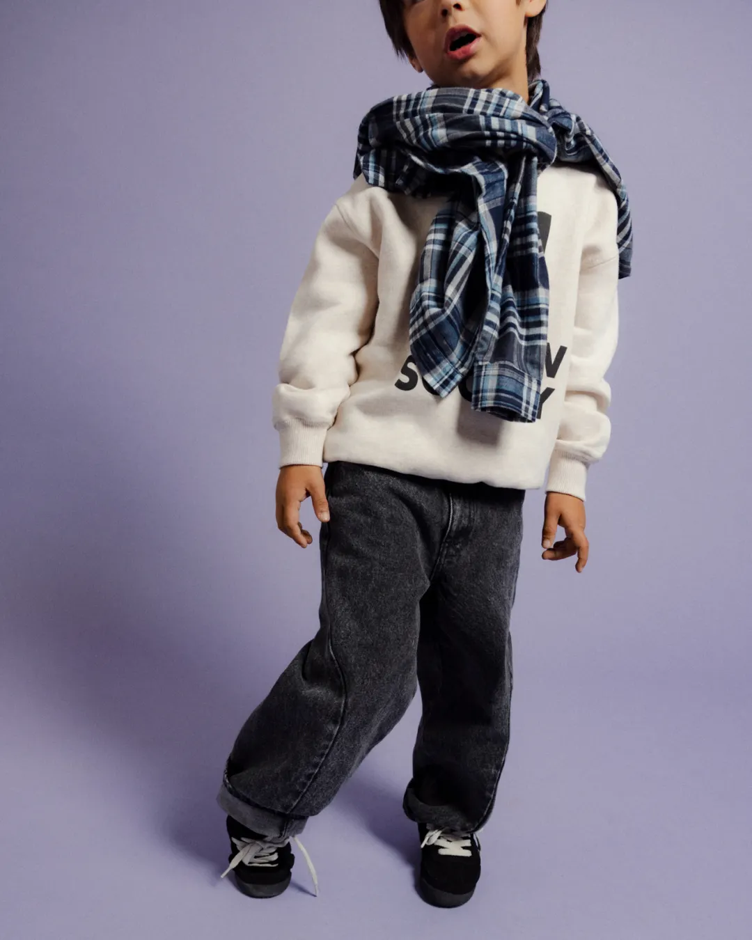 The New Society - spodnie jeansowe TNS Denim Twist Moonless Night