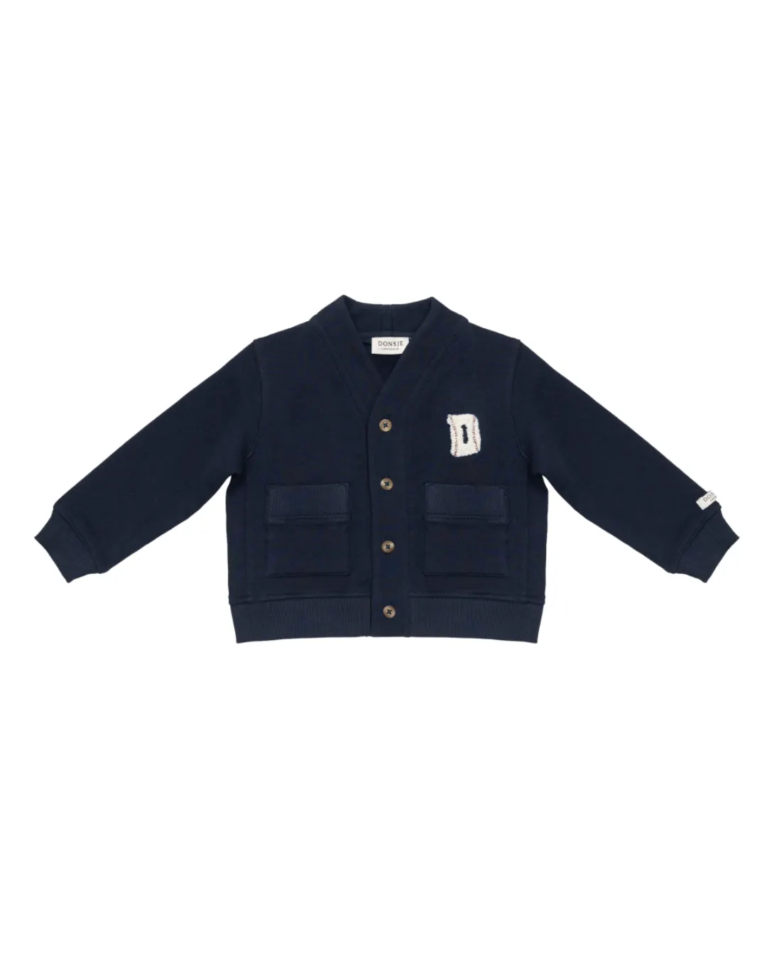 Donsje - dziecięcy kardigan Maukie Navy Blue Donsje - dziecięcy kardigan Maukie Navy Blue