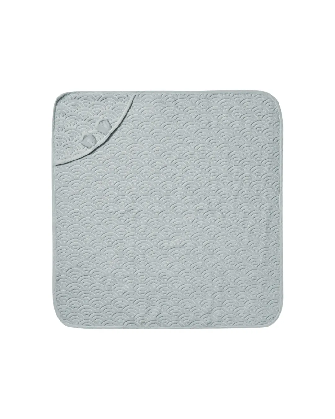 Cam Cam Copenhagen - ręcznik niemowlęcy z kapturem z uszkami Classic Grey Cam Cam Copenhagen - ręcznik niemowlęcy z kapturem z uszkami Classic Grey