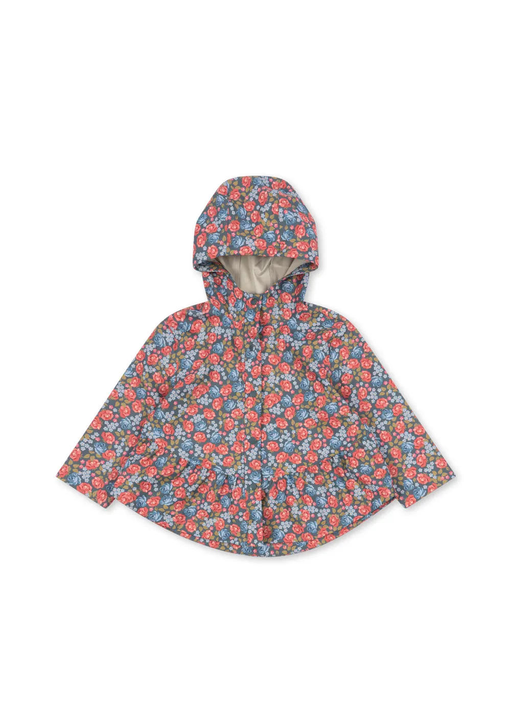 Konges Sløjd - kurtka przeciwdeszczowa Faire Rain Jacket Violets Are Blue