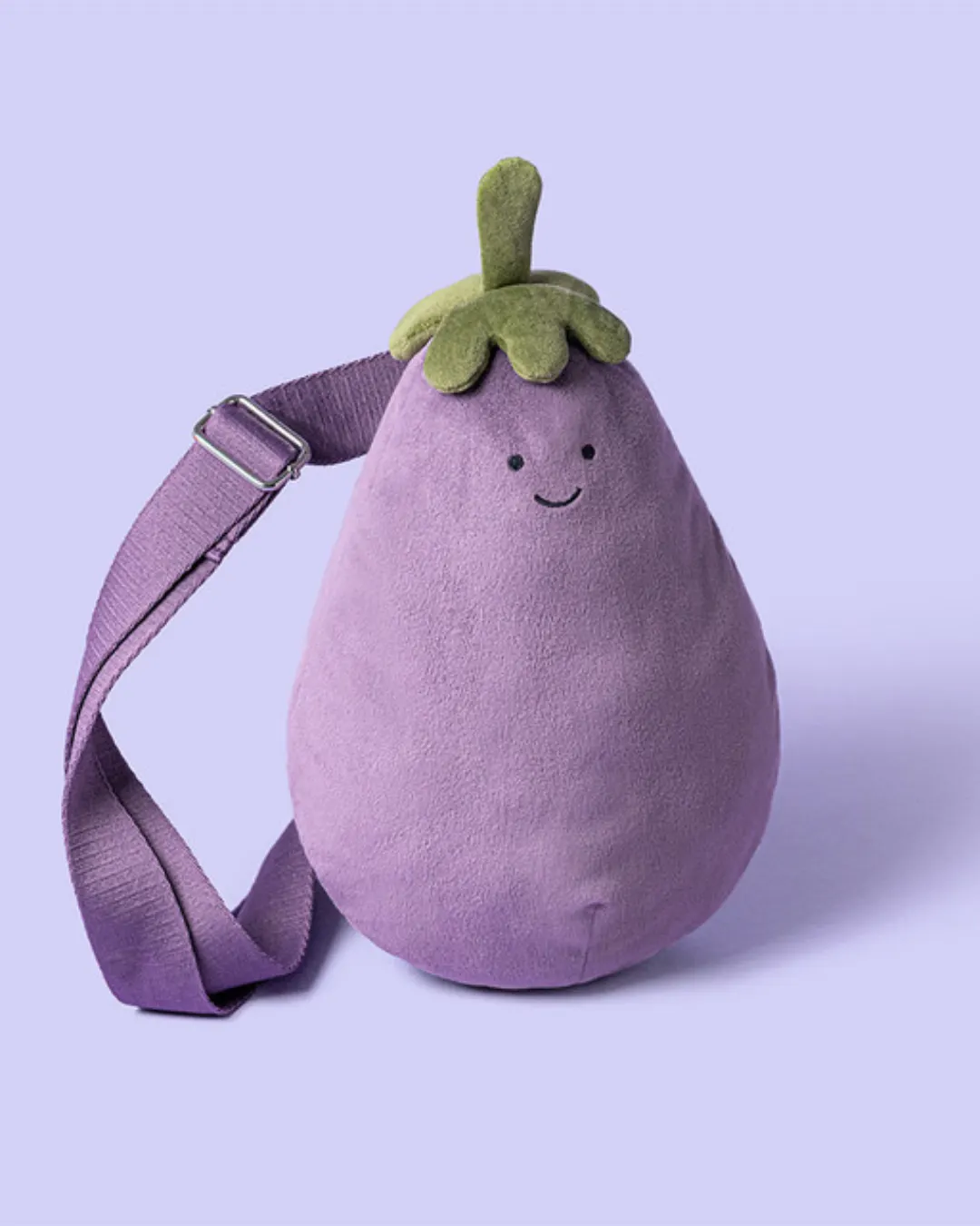 Jellycat - Torebka na Ramię Zabawny Bakłażan 28 cm Jellycat - Torebka na Ramię Zabawny Bakłażan 28 cm