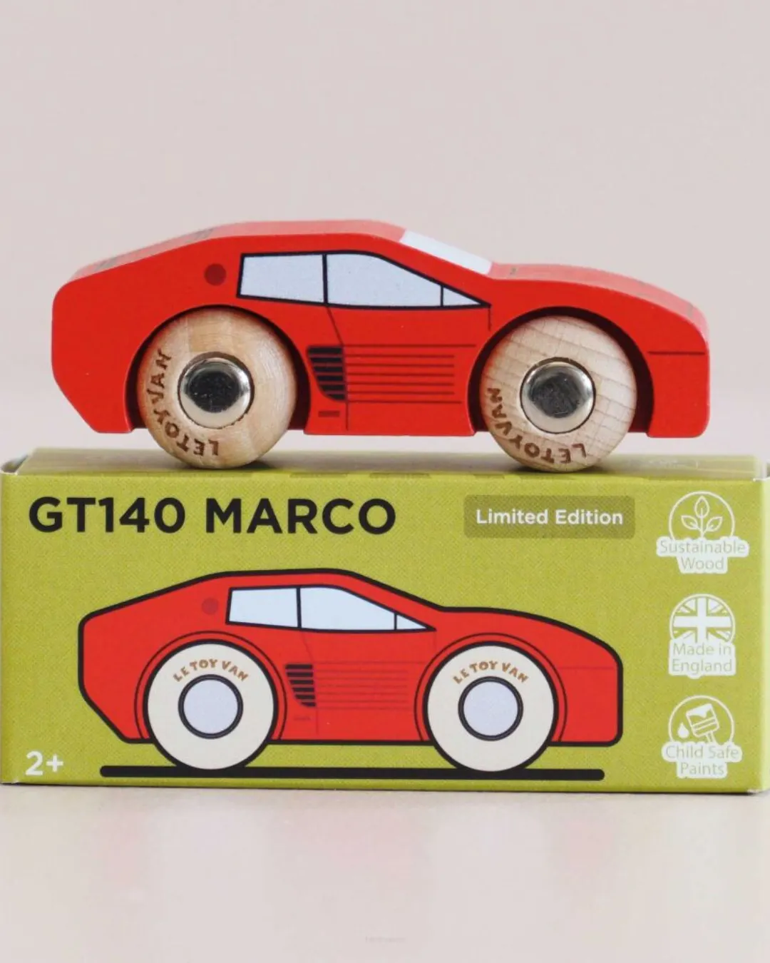 Le Toy Van - Drewniany samochodzik GT140 Marco Le Toy Van - Drewniany samochodzik GT140 Marco