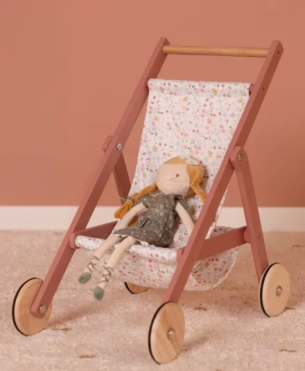 Little Dutch - drewniany wózek dla lalek Little Dutch - drewniany wózek dla lalek