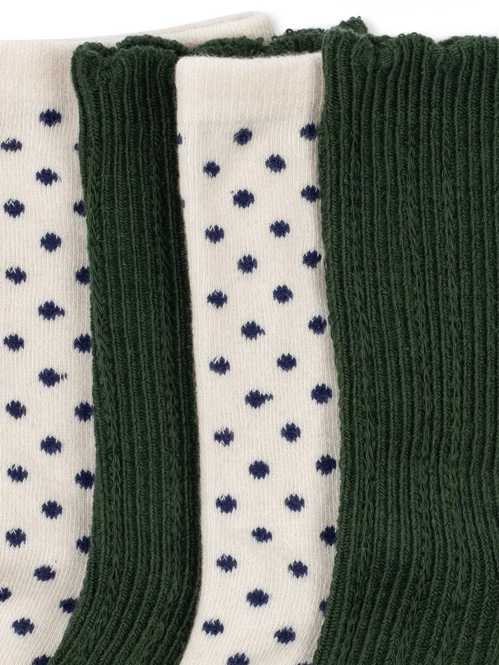 Konges Sløjd - skarpetki 2-pak Kombu Green Dot Konges Sløjd - skarpetki 2-pak Kombu Green Dot