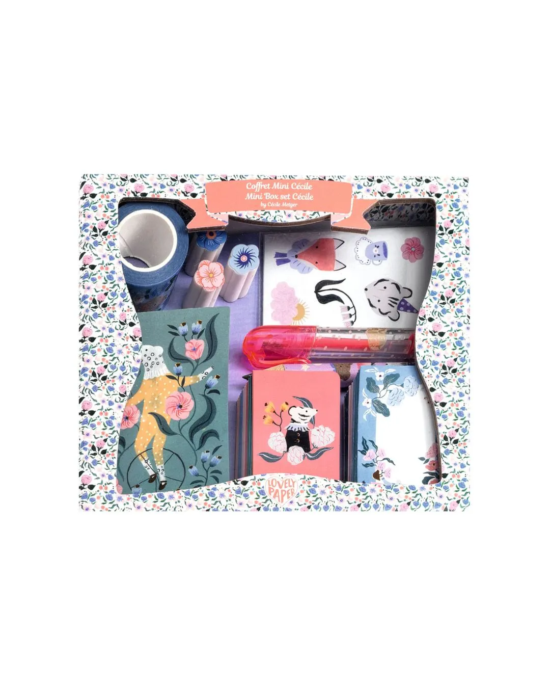 Djeco - mini zestaw do pisania listów Cecilie Djeco - mini zestaw do pisania listów Cecilie