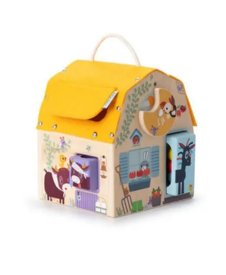 Lilliputiens - drewniany domek dźwiękowy Farma