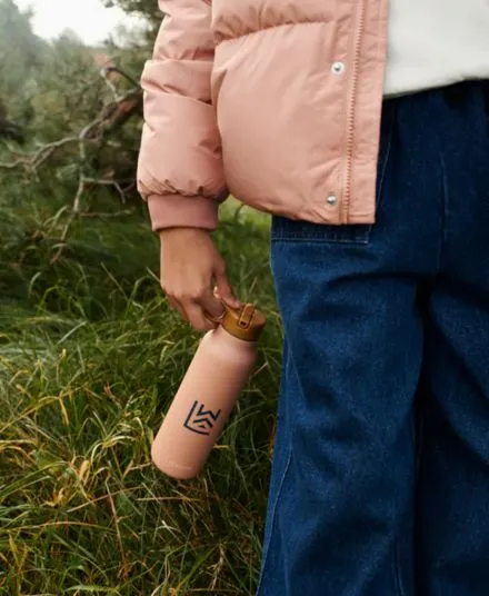 Liewood - butelka termiczna dla dzieci 500 ml Falk Water Bottle Tuscany Rose