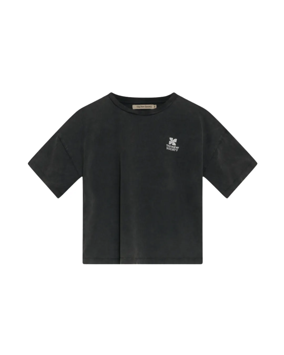 The New Society - bawełniany t-shirt TNS logo Forged Iron
