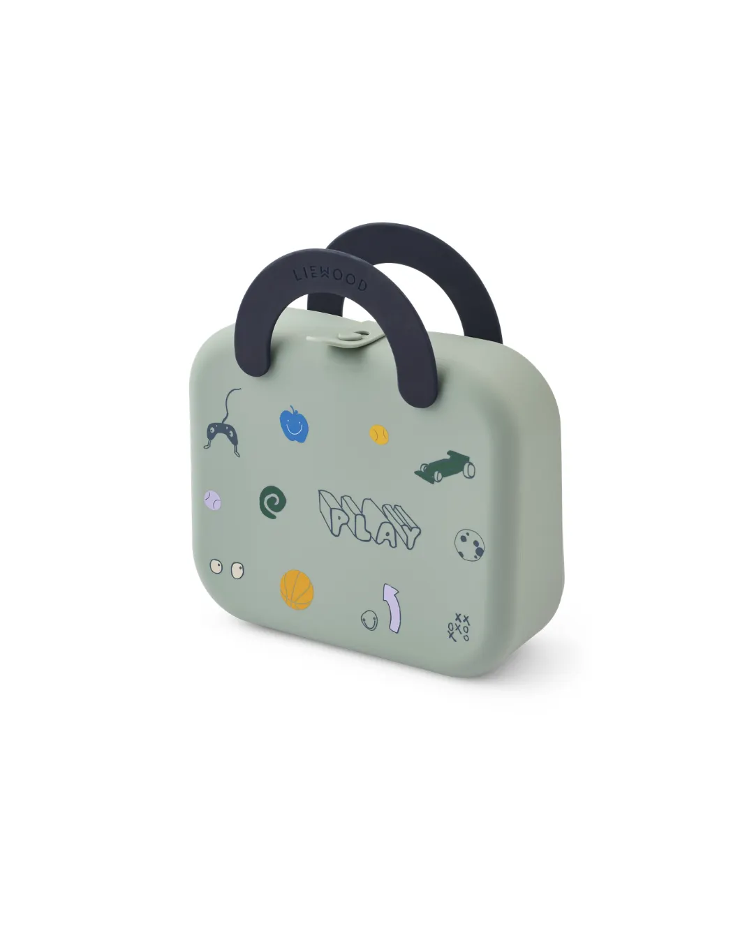 Liewood - lunchbox Elara Foldable Play / Dusty Peppermint