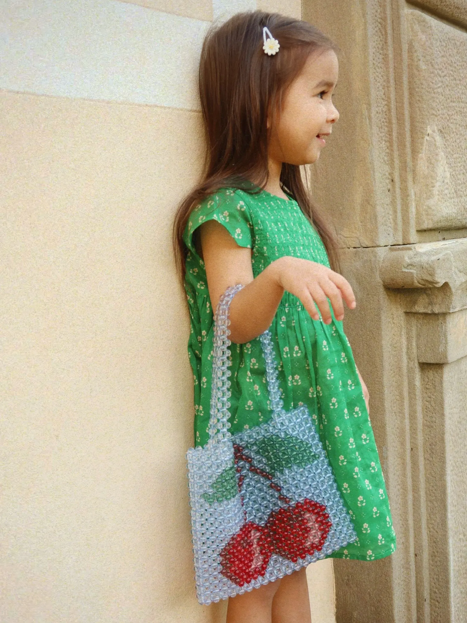 Konges Sløjd - torebka dziecięca Perla Cherry