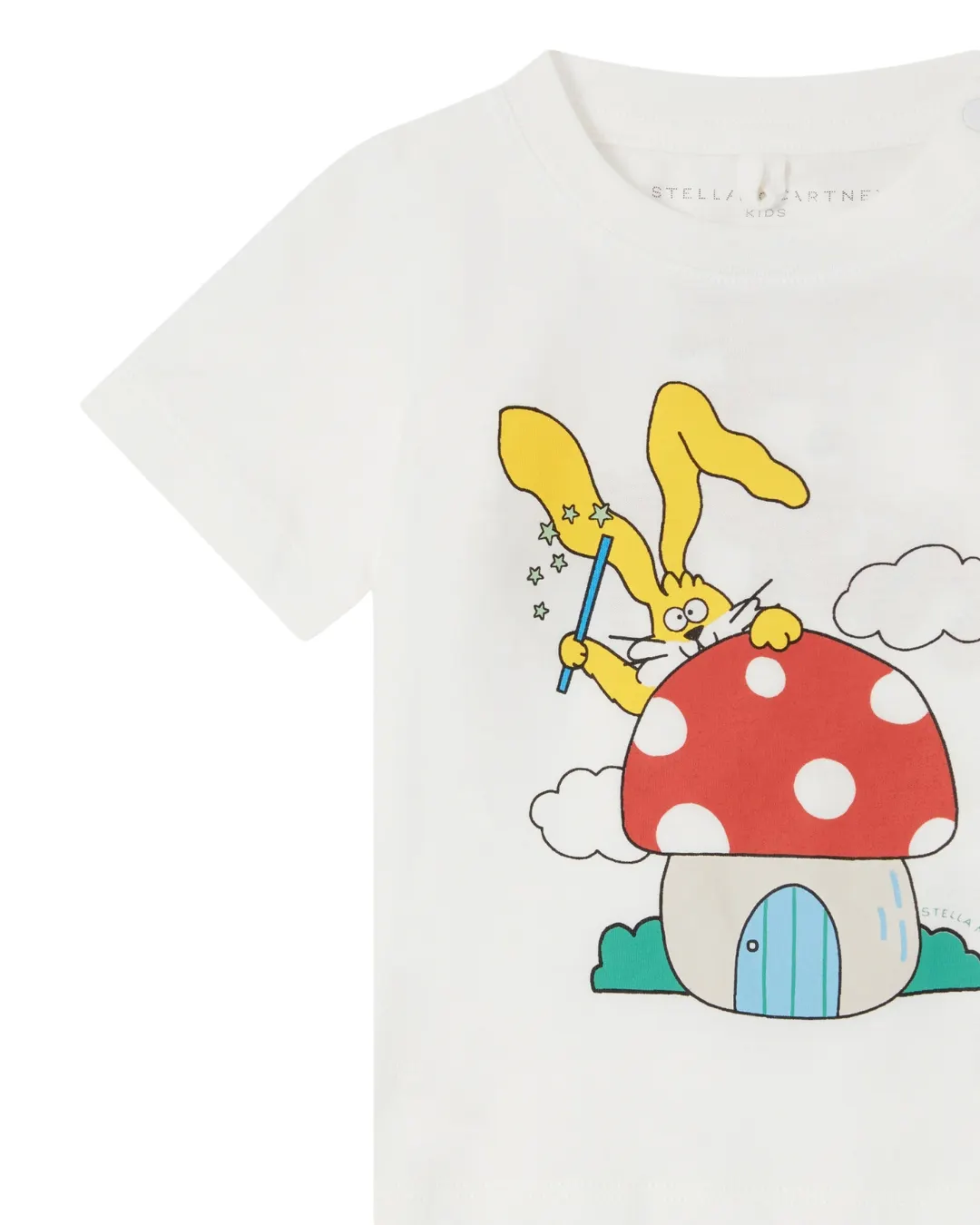 Stella McCartney - koszulka Magicians Bunny Graphic Crewneck T-Shirt Stella McCartney - koszulka Magicians Bunny Graphic Crewneck T-Shirt