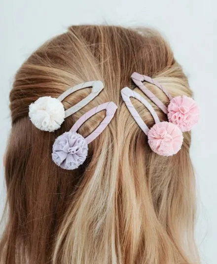 Mimi & Lula - zestaw spinek Tulle Pom Pom Mimi & Lula - zestaw spinek Tulle Pom Pom