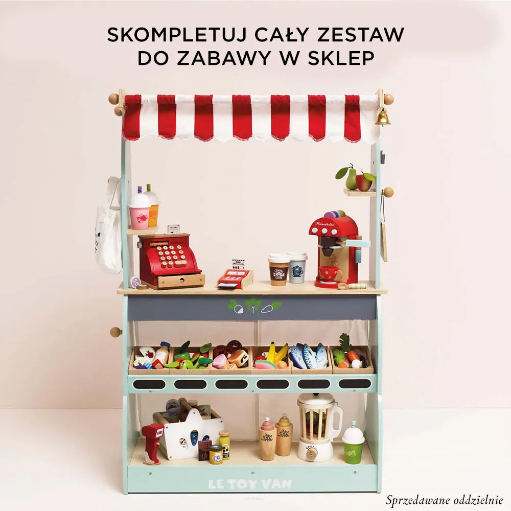 Le Toy Van - Drewniane pieczywo w skrzynce, zabawka dla dzieci, stragan sklep Le Toy Van - Drewniane pieczywo w skrzynce, zabawka dla dzieci, stragan sklep
