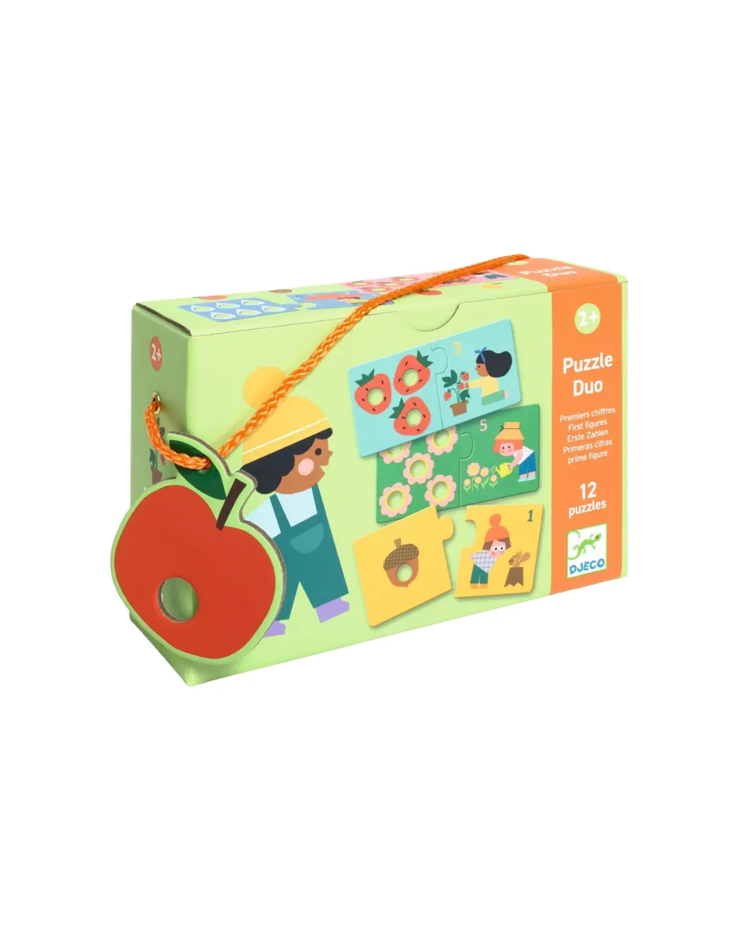 Djeco - puzzle duo Łączenie Liczb