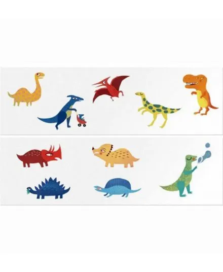 Londji - tatuaże zmywalne dla dzieci Dinozaury Jurasic Londji - tatuaże zmywalne dla dzieci Dinozaury Jurasic
