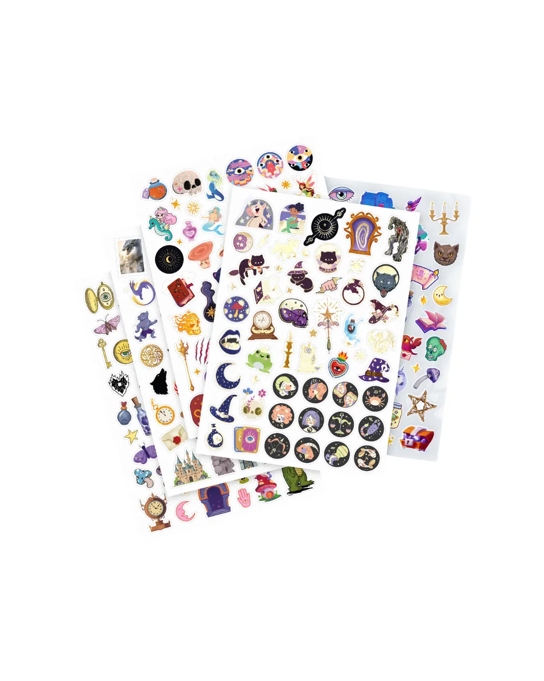 Buki - zestaw naklejek +200 FANTASTYKA