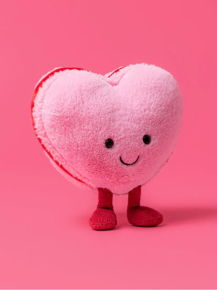 Jellycat - wesoły makaronik serce Colette 13 cm
