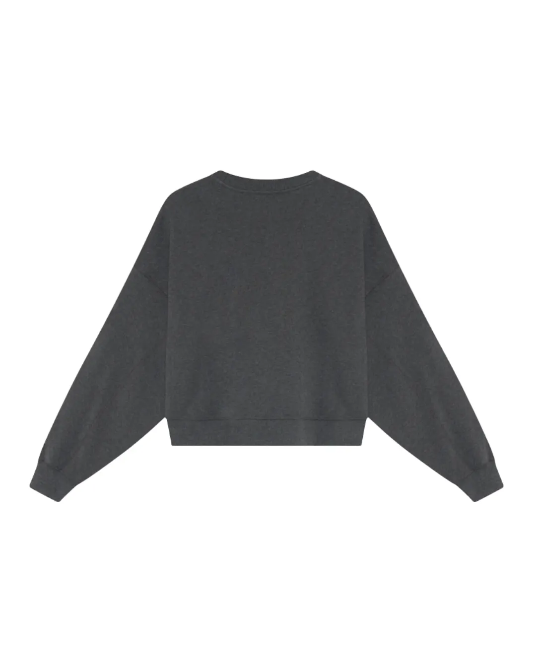 The New Society - bawełniana bluza TNS Logo Sweatshirt Dark Grey Melange The New Society - bawełniana bluza TNS Logo Sweatshirt Dark Grey Melange