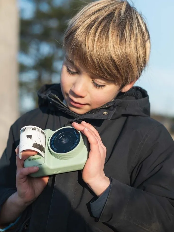 The ZooFamily - aparat dla dzieci z drukarką Dinozaur z kolekcji Zoo Print