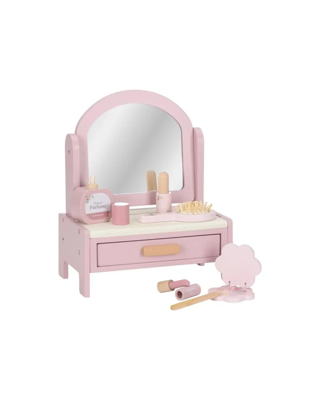 Little Dutch - drewniana toaletka FSC pastelowa