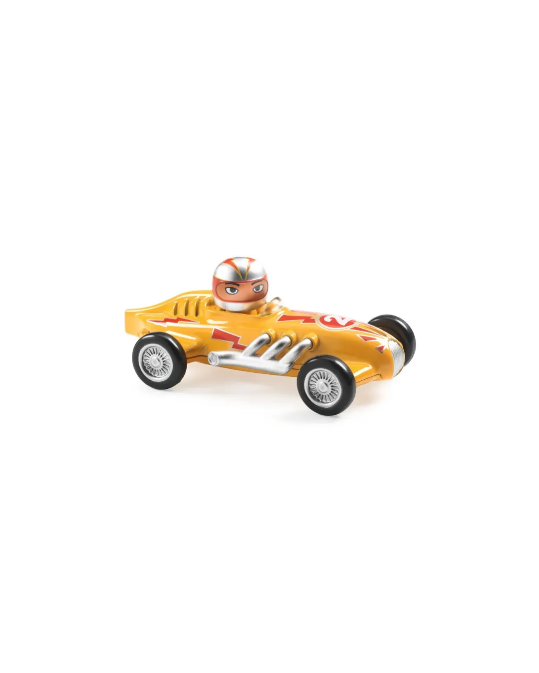 Djeco - Autko CRAZY MOTORS Yellow Super Speed Djeco - Autko CRAZY MOTORS Yellow Super Speed