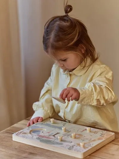 Little Dutch - puzzle dźwiękowe Safari Friends FSC Little Dutch - puzzle dźwiękowe Safari Friends FSC