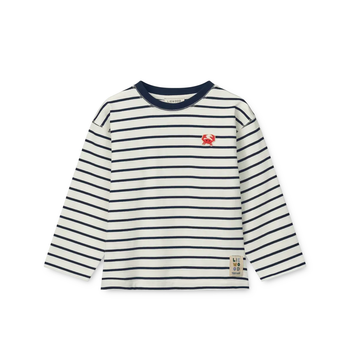 Liewood - koszulka z długim rękawem Tyler Stripe Classic navy Creme de la creme Liewood - koszulka z długim rękawem Tyler Stripe Classic navy Creme de la creme