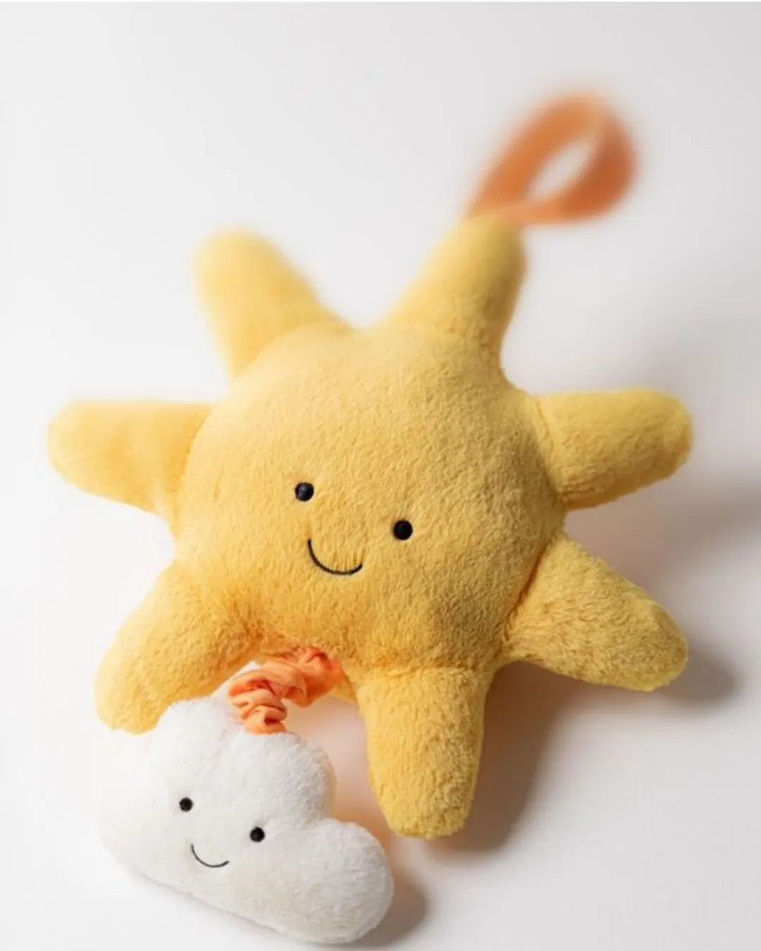 Jellycat - uśmiechnięte Słoneczko z Chmurką i Pozytywką Żółte 20 cm Jellycat - uśmiechnięte Słoneczko z Chmurką i Pozytywką Żółte 20 cm