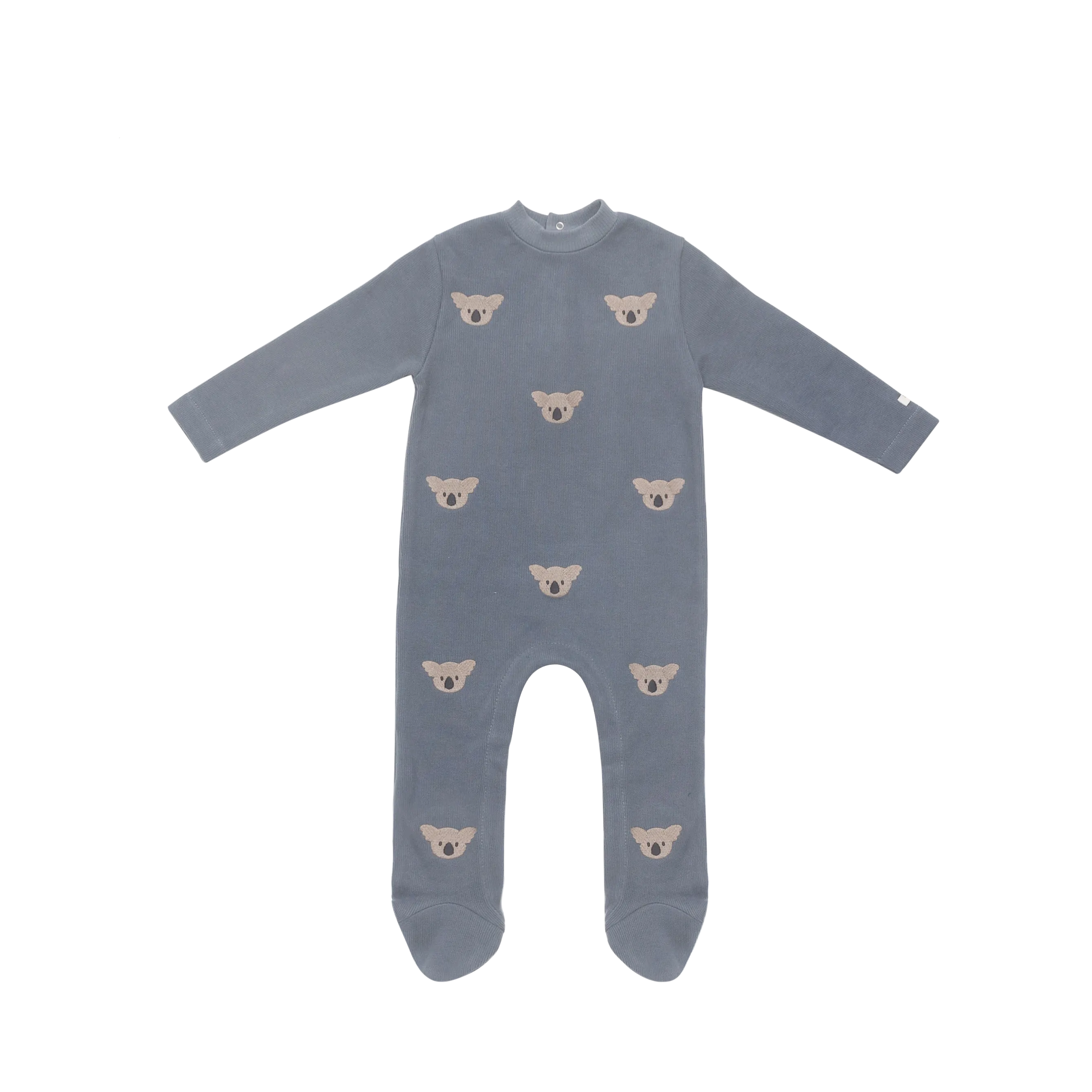 Donsje - bawełniany pajacyk Phlyn Onesie Koalas Dark Spruce