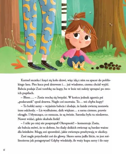 Wydawnictwo Zielona Sowa - książka bajka dla dzieci - Wszystko powiem babci! O kupie dinozaura 