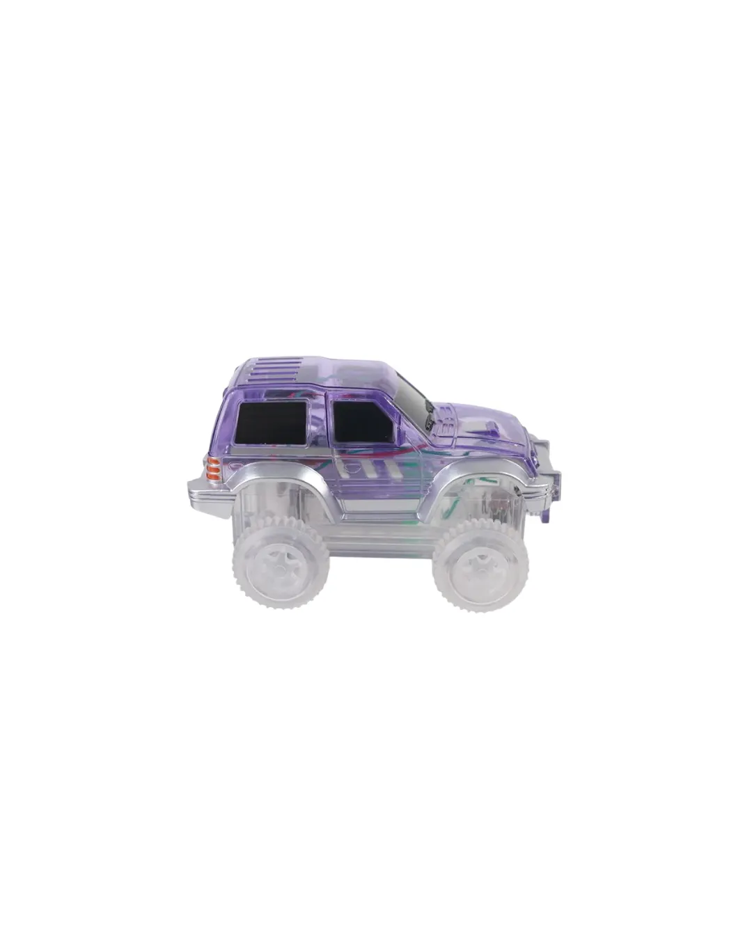 Cleverclixx - samochód wyścigowy Race Track Car Pastel Purple