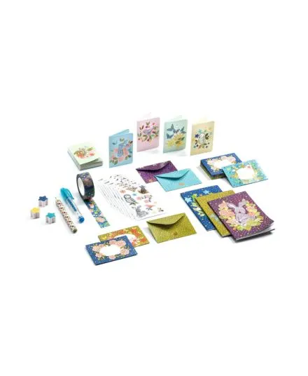 Djeco - mini zestaw do pisania listów Elodie Djeco - mini zestaw do pisania listów Elodie