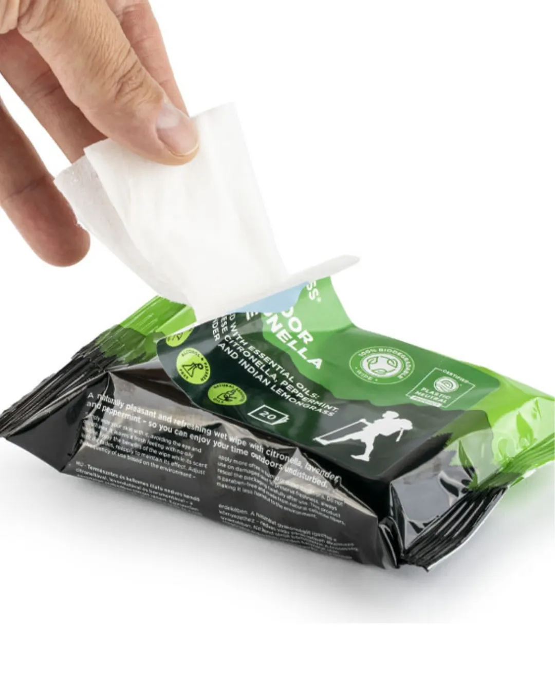 Tickless - Naturalne chusteczki na komary i kleszcze Tickless - Naturalne chusteczki na komary i kleszcze