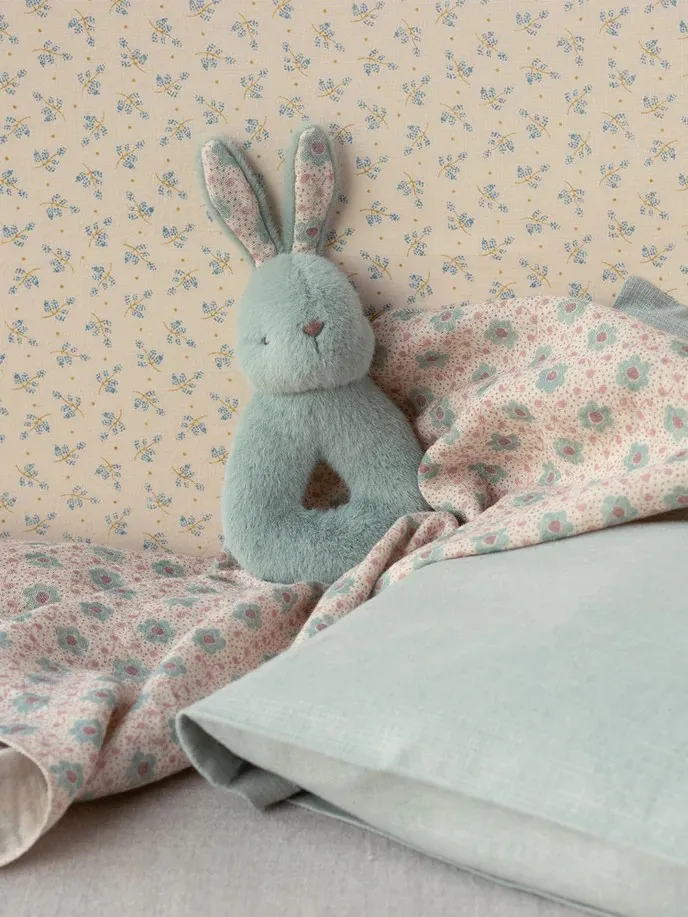 Maileg - zestaw prezentowy z grzechotką Królik - Mint Maileg - zestaw prezentowy z grzechotką Królik - Mint