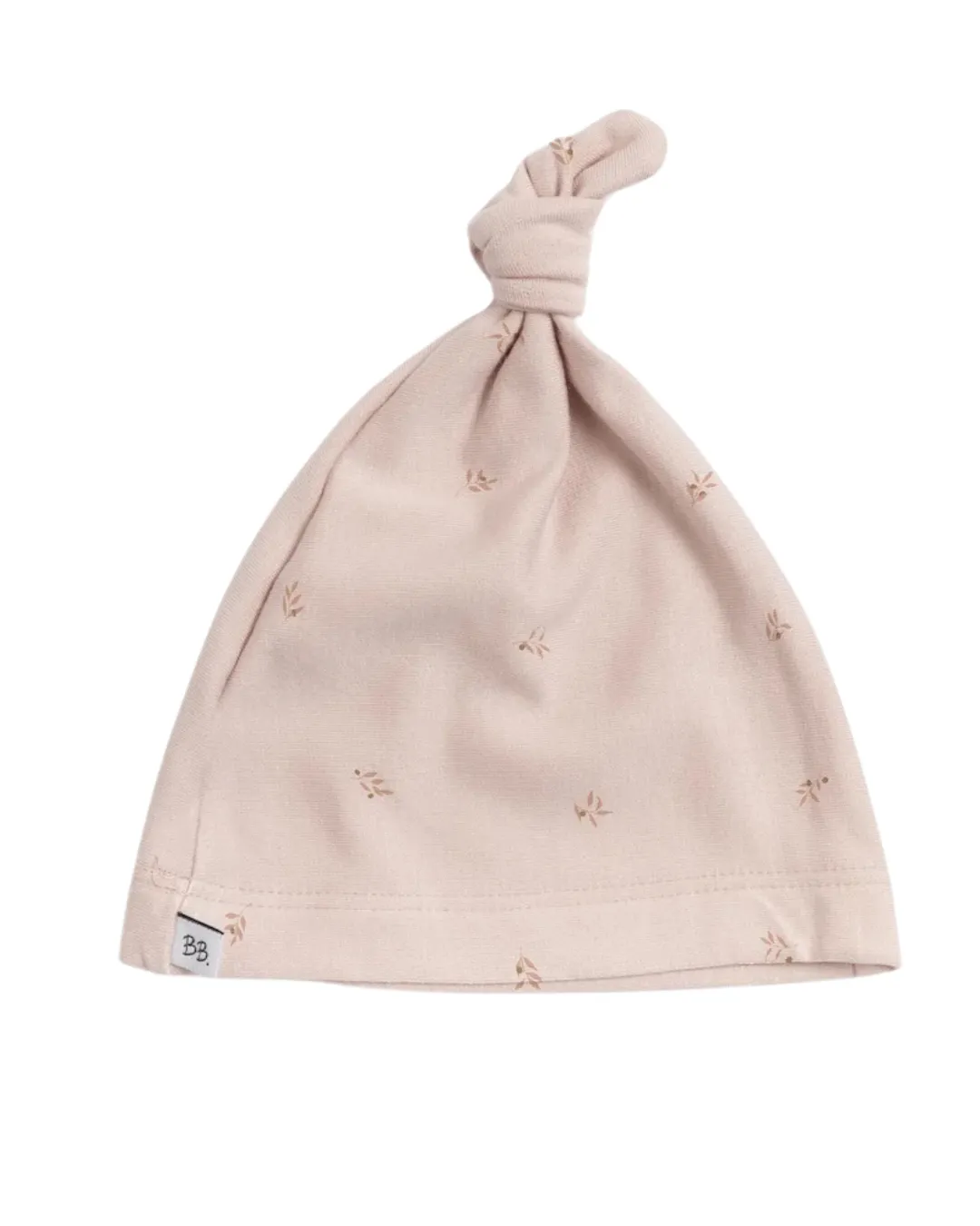 Bamboom - bambusowa czapka dla noworodka Pure oliwki