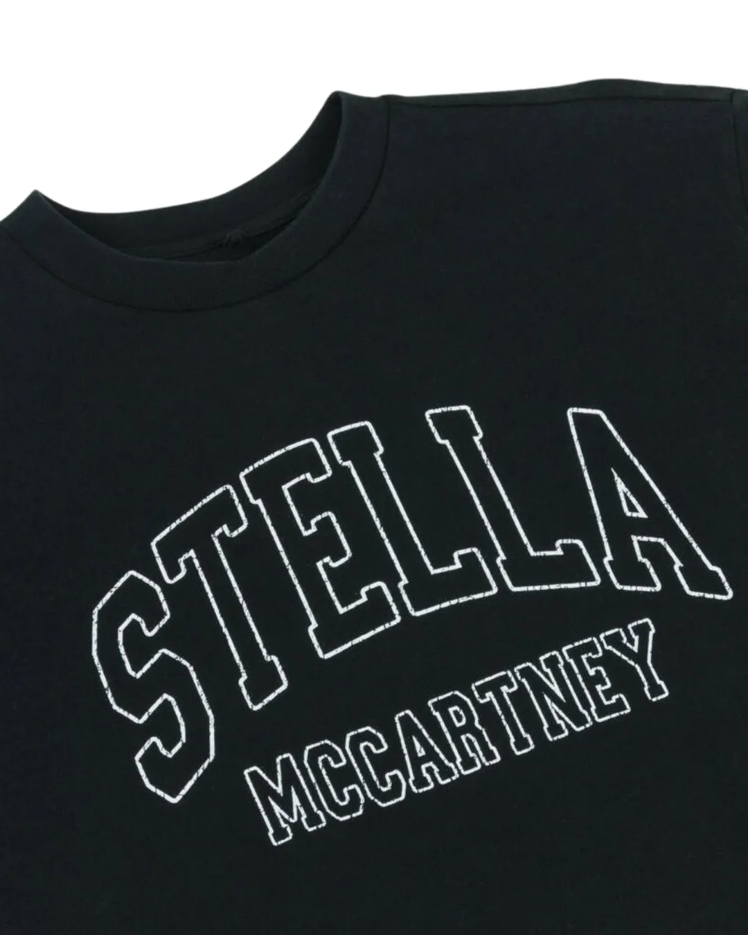 Stella McCartney - koszulka dziewczęca T-shirt Czarna Stella McCartney - koszulka dziewczęca T-shirt Czarna