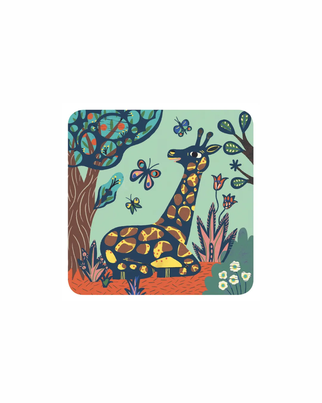 Djeco - wydrapywanka dla maluchów Duże zwierzęta