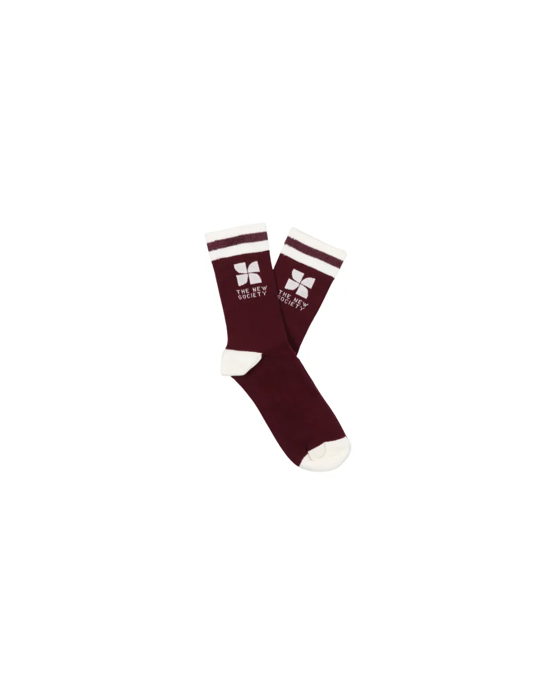 The New Society - skarpetki dziecięce TNS Logo Sock Winetasting The New Society - skarpetki dziecięce TNS Logo Sock Winetasting