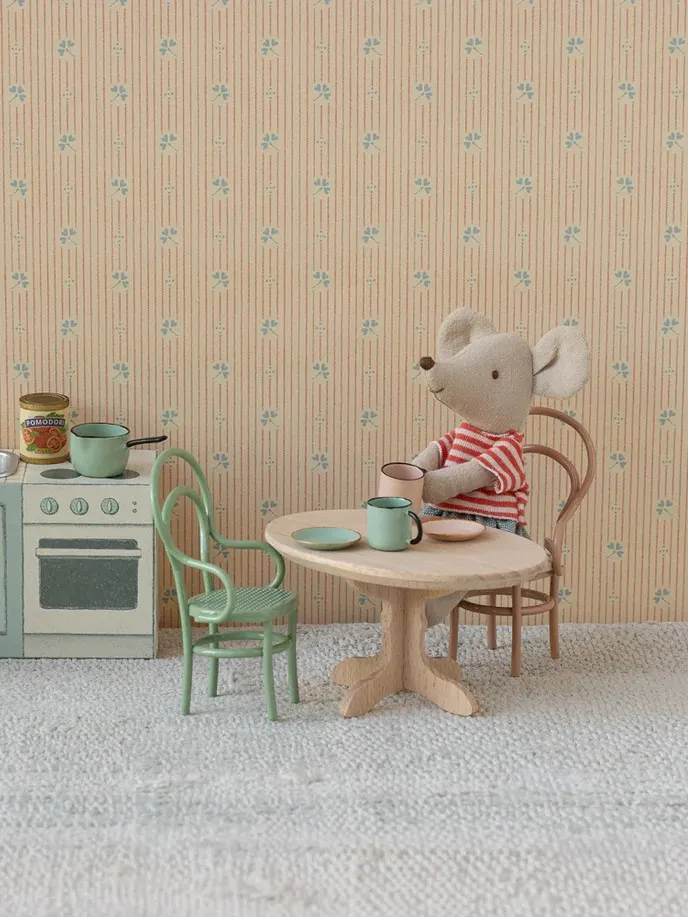 Maileg - stół owalny do jadalni dla myszek 