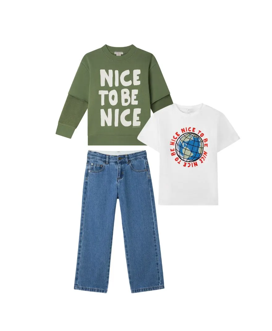 Stella Mccartney - stylizacja chłopięca Be Nice