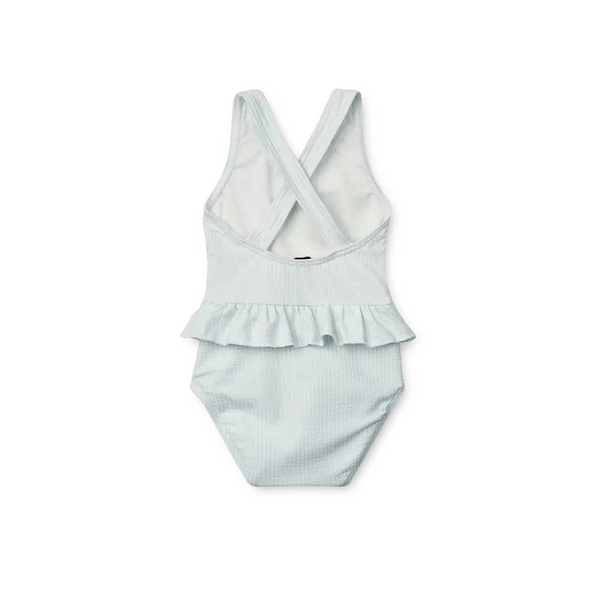 Liewood - kostium kąpielowy dla niemowląt UV Amina Baby w paski stripe pure sky creme de la creme