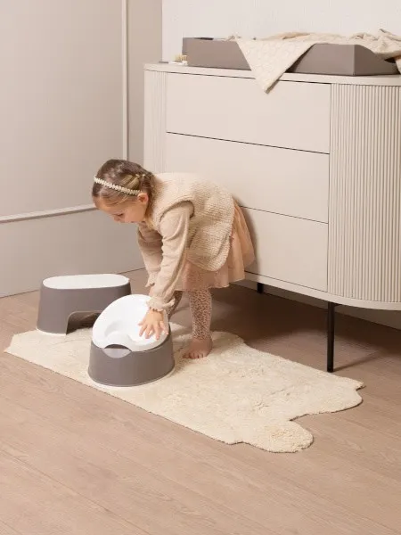 Bébé-jou - nocnik dziecięcy Grow Chalk Brown Bébé-jou - nocnik dziecięcy Grow Chalk Brown