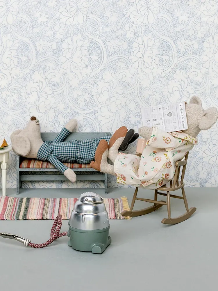 Maileg - drewniana ława dla myszek