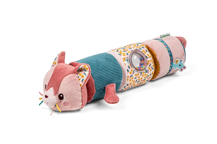 Lilliputiens - zabawka sensoryczna wałek dźwiękowy 4-elementowy Kotka Jeanne Lilliputiens - zabawka sensoryczna wałek dźwiękowy 4-elementowy Kotka Jeanne