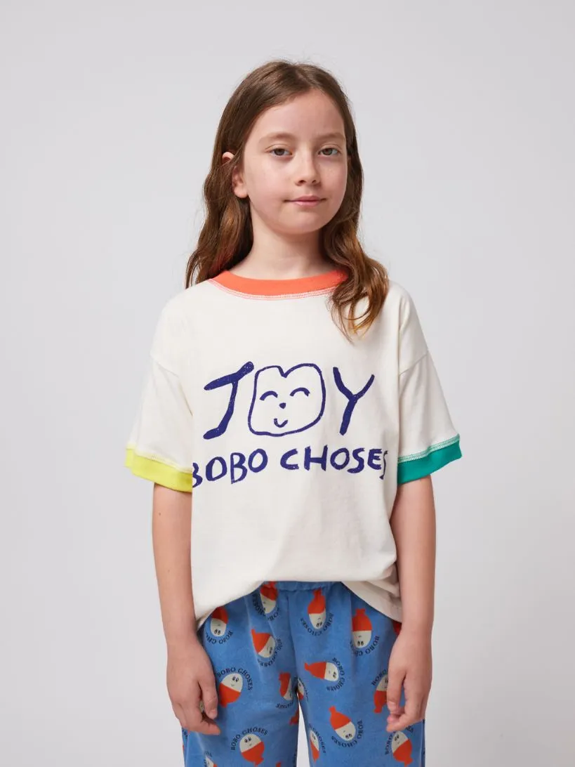 BOBO CHOSES - T-shirt dziecięcy Smiling z uśmiechem off white złamana biel BOBO CHOSES - T-shirt dziecięcy Smiling z uśmiechem off white złamana biel